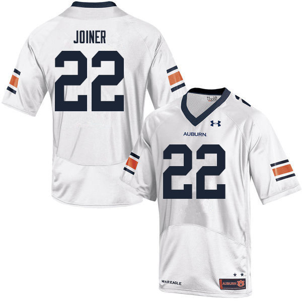 Men #22 Harold Joiner Auburn Tigers College Football Jerseys Sale-White